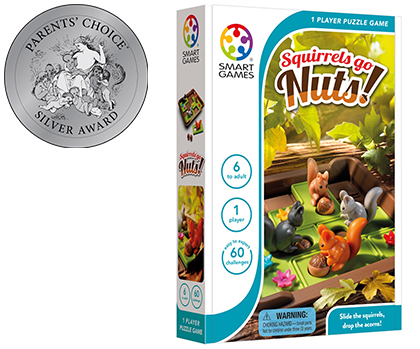 Smart Toys and Games: SmartGames Squirrels Go Nuts! • Ages 6+ • $14.99
